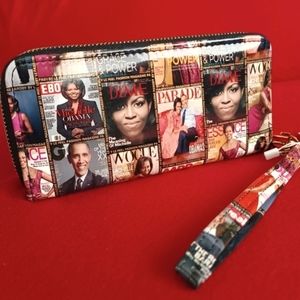 🥰💞Michelle Obama Wristlet/Wallet!